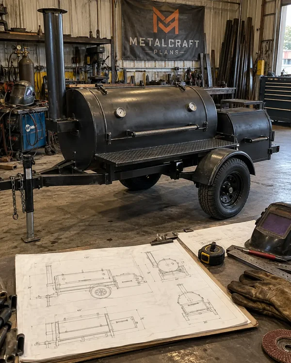 Project with its technical drawing
